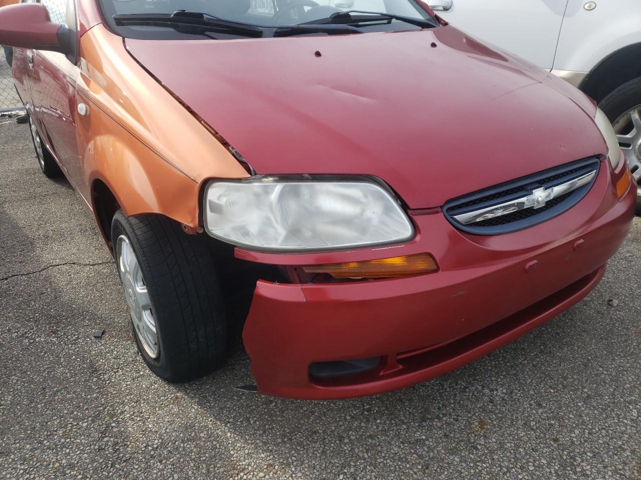 Photo 9 from auction – 2008 CHEVROLET AVEO BASE with VIN KL1TD666X8B097926