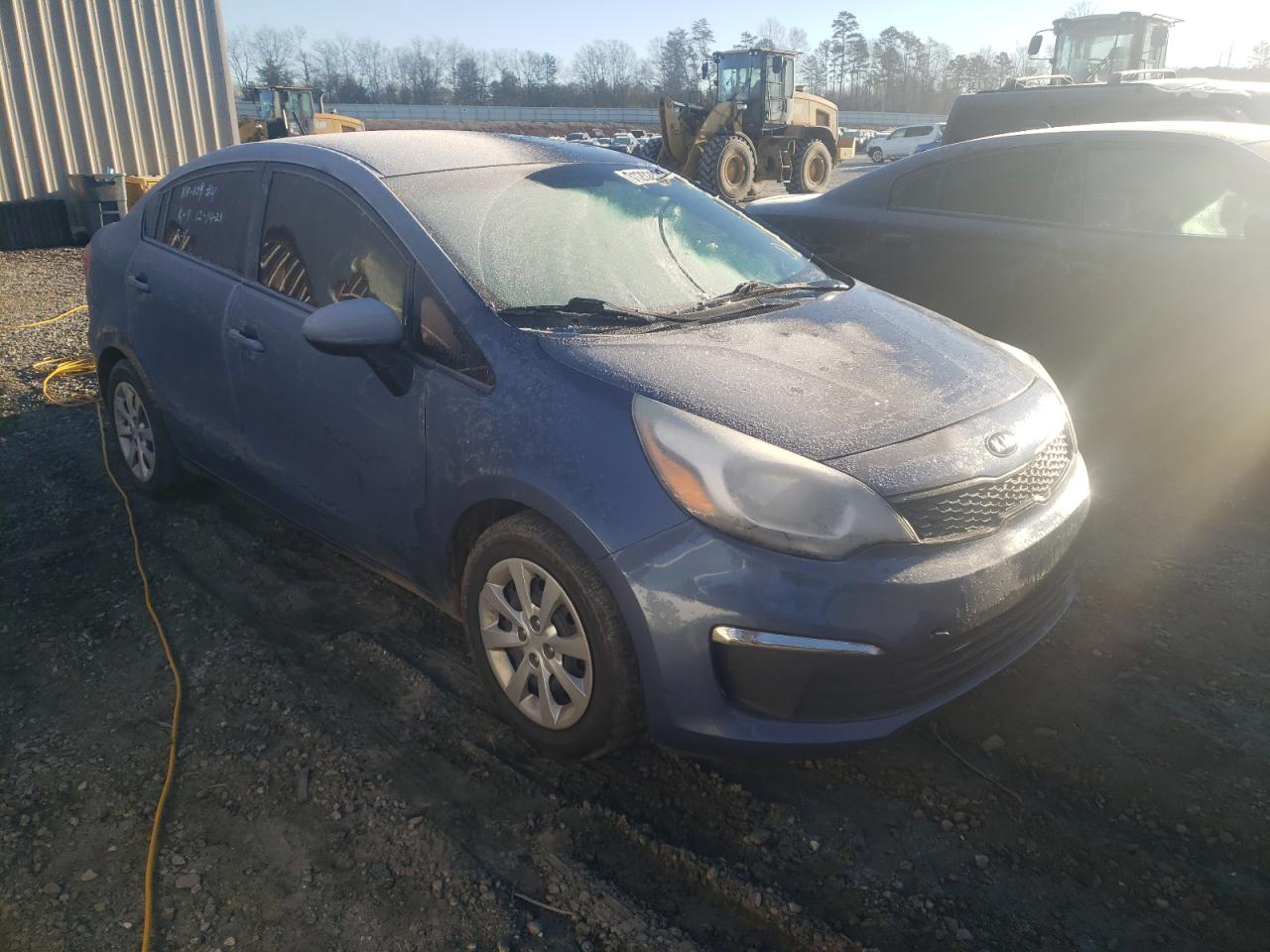 KIA RIO LX 2016 with VIN KNADM4A30G6548963 - Photo from auction