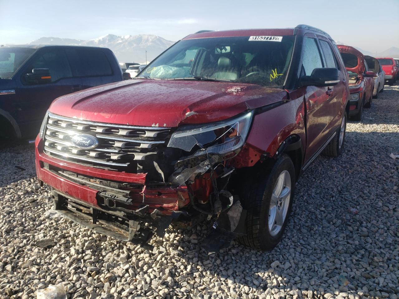 Photo 9 from auction – 2017 FORD EXPLORER X with VIN 1FM5K8D86HGA93605