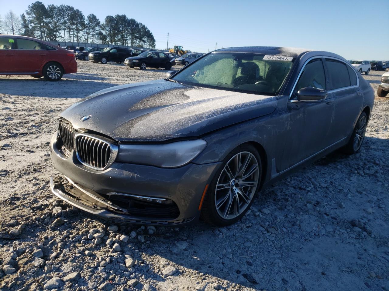 Photo 2 from auction – 2016 BMW 740 I with VIN WBA7E2C54GG504360