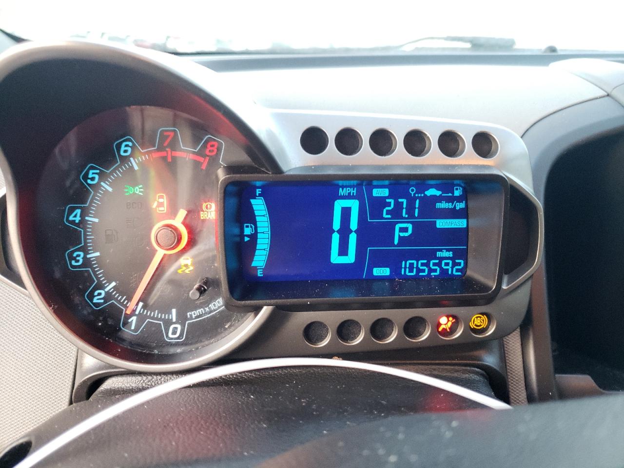 Photo 8 from auction – 2012 CHEVROLET SONIC LS with VIN 1G1JA5SH9C4226089