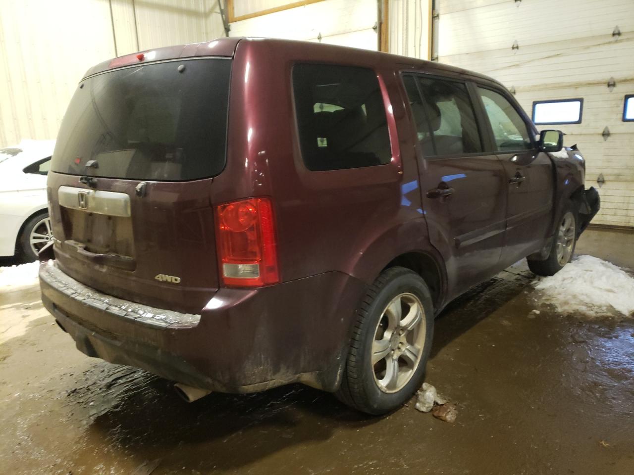 Photo 4 from auction – 2013 HONDA PILOT EXL with VIN 5FNYF4H55DB076684