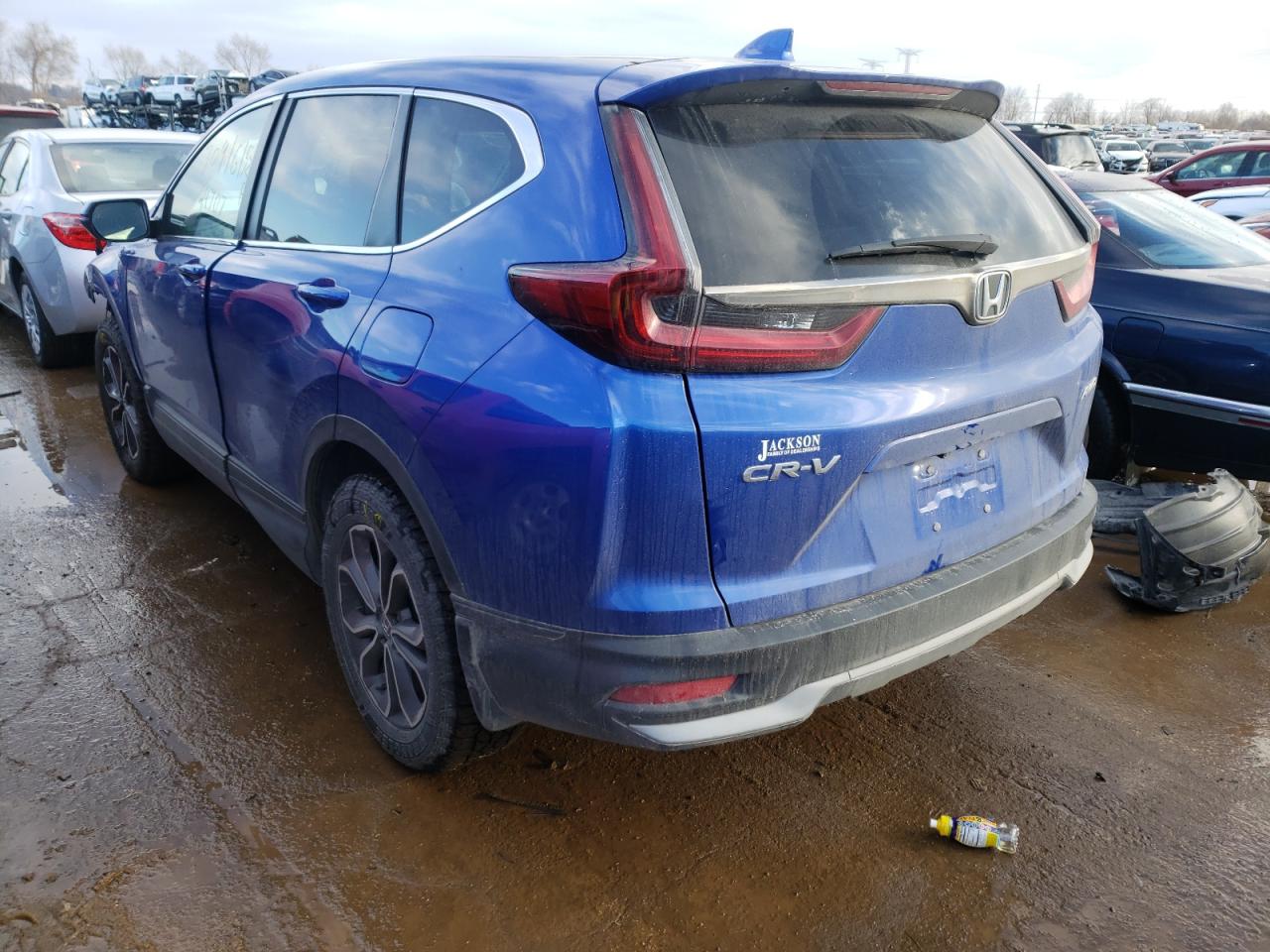 Photo 3 from auction – 2020 HONDA CR-V EX with VIN 7FARW2H56LE014206
