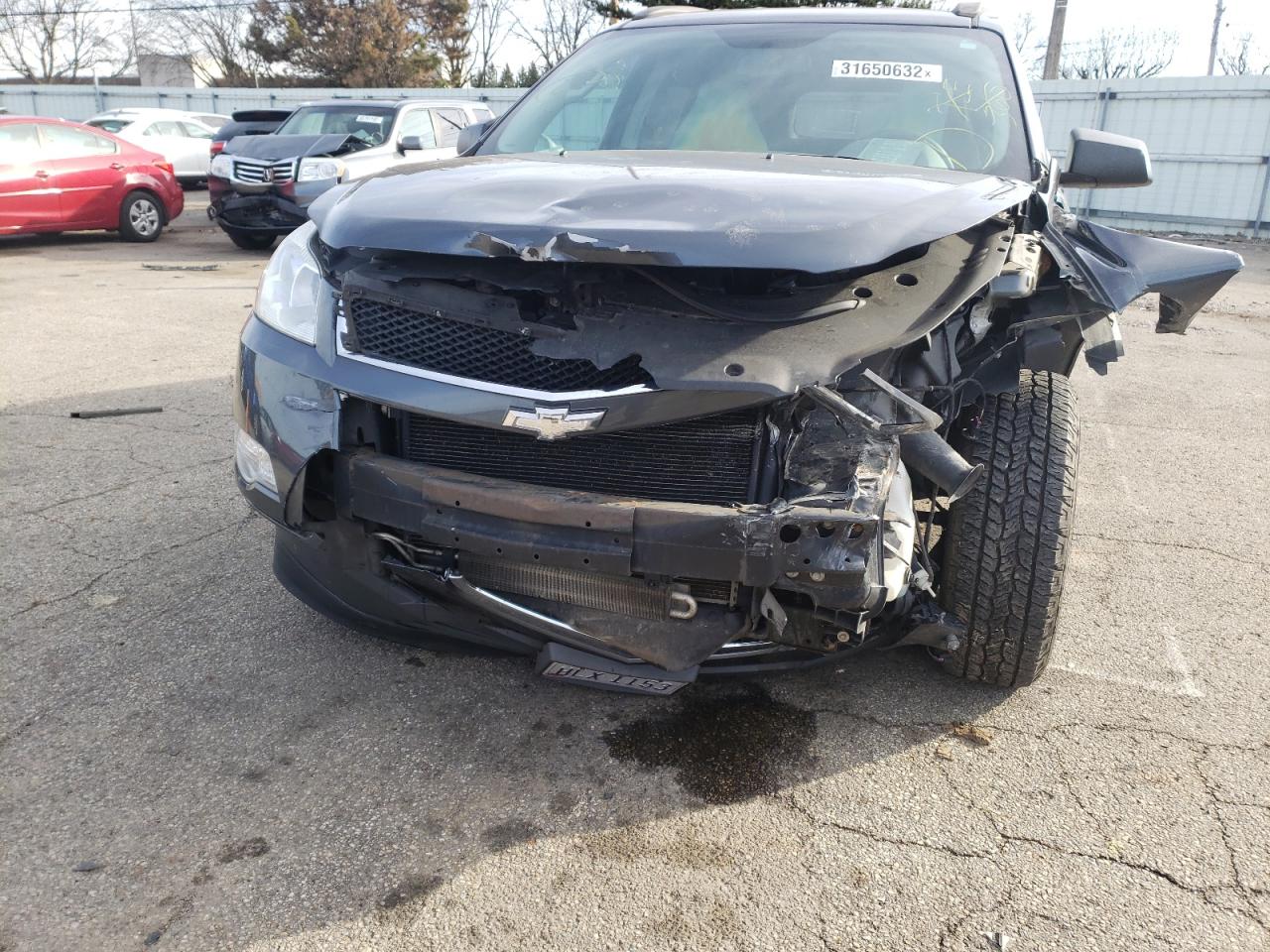 Photo 9 from auction – 2011 CHEVROLET TRAVERSE L with VIN 1GNKREED0BJ384177