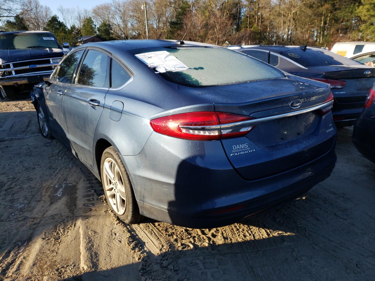 Photo 3 from auction – 2018 FORD FUSION SE with VIN 3FA6P0LUXJR138477