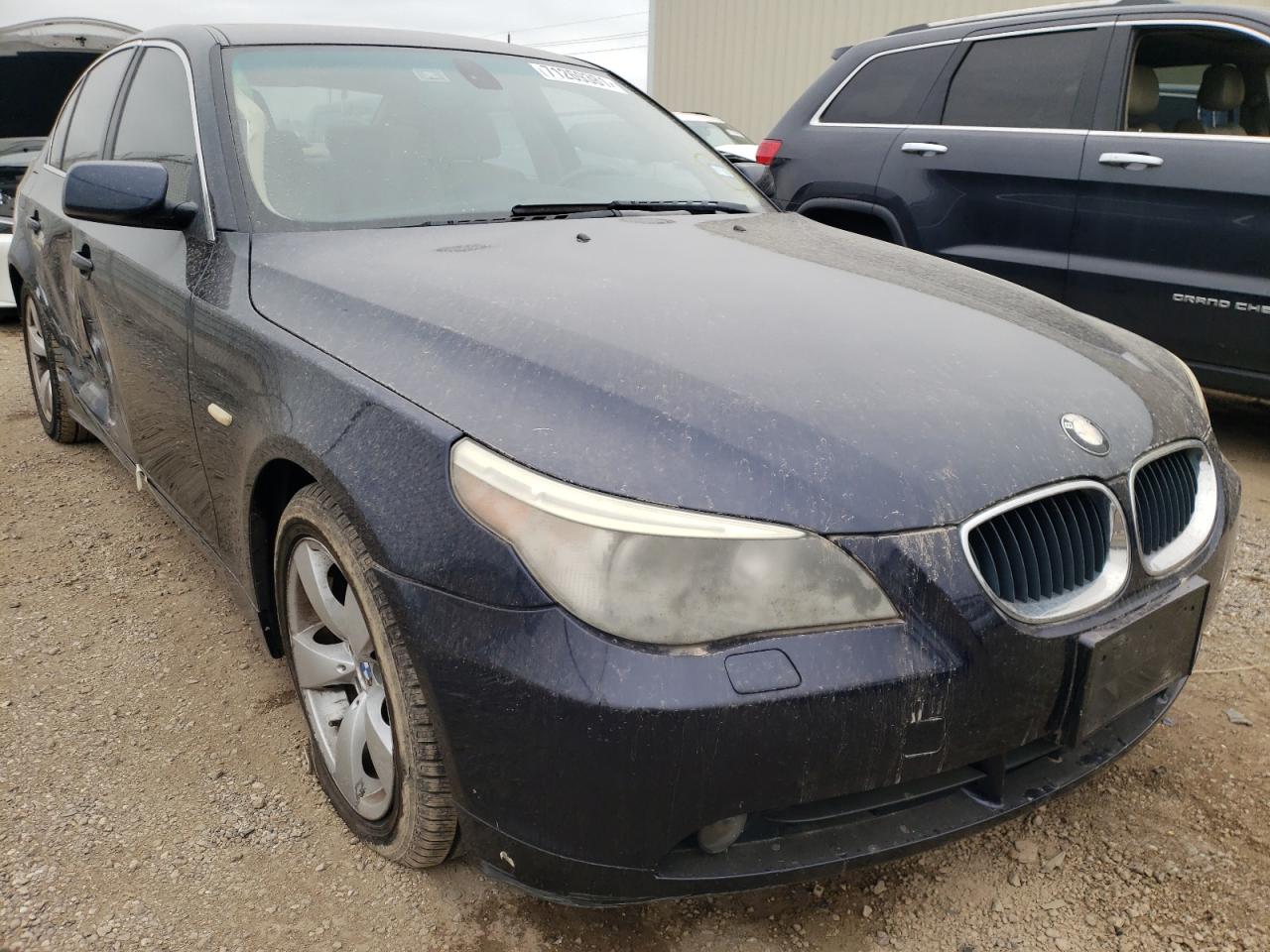 BMW 530 I 2004 with VIN WBANA73584B810079 - Photo from auction