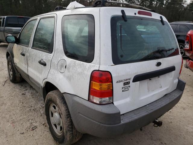 Photo 3 from auction – 2001 FORD ESCAPE XLS with VIN 1FMYU01171KA21296