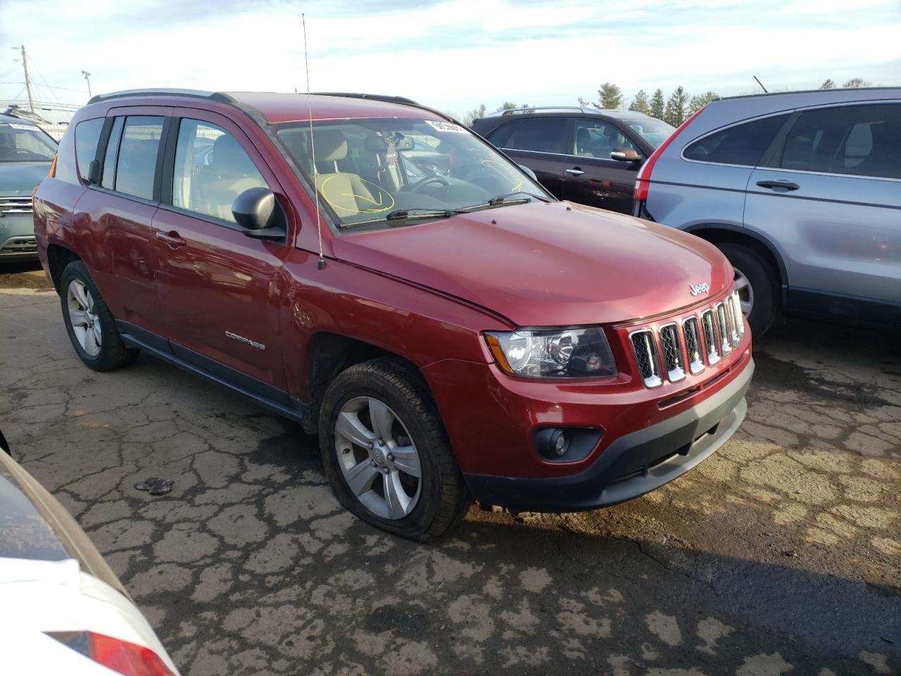 JEEP COMPASS SP 2016 with VIN 1C4NJDBB1GD697822 - Photo from auction
