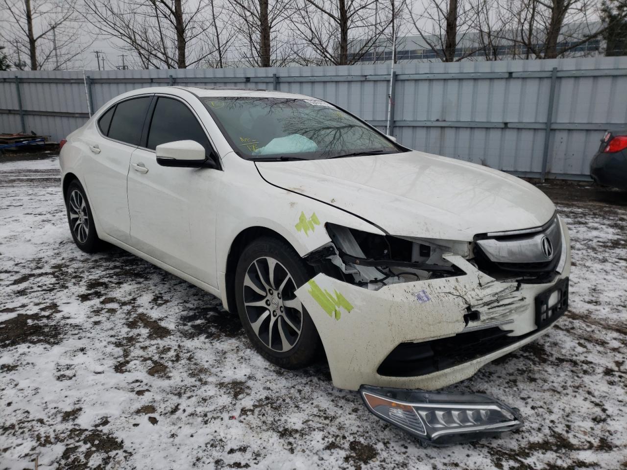 ACURA TLX TECH 2015 with VIN 19UUB1F54FA801703 - Photo from auction