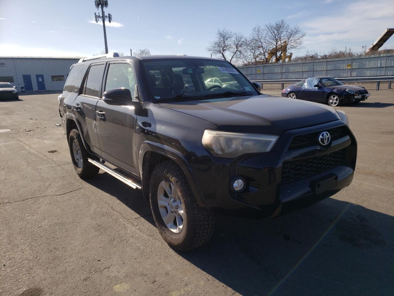 TOYOTA 4RUNNER SR 2015 with VIN JTEBU5JR6F5275824 - Photo from auction