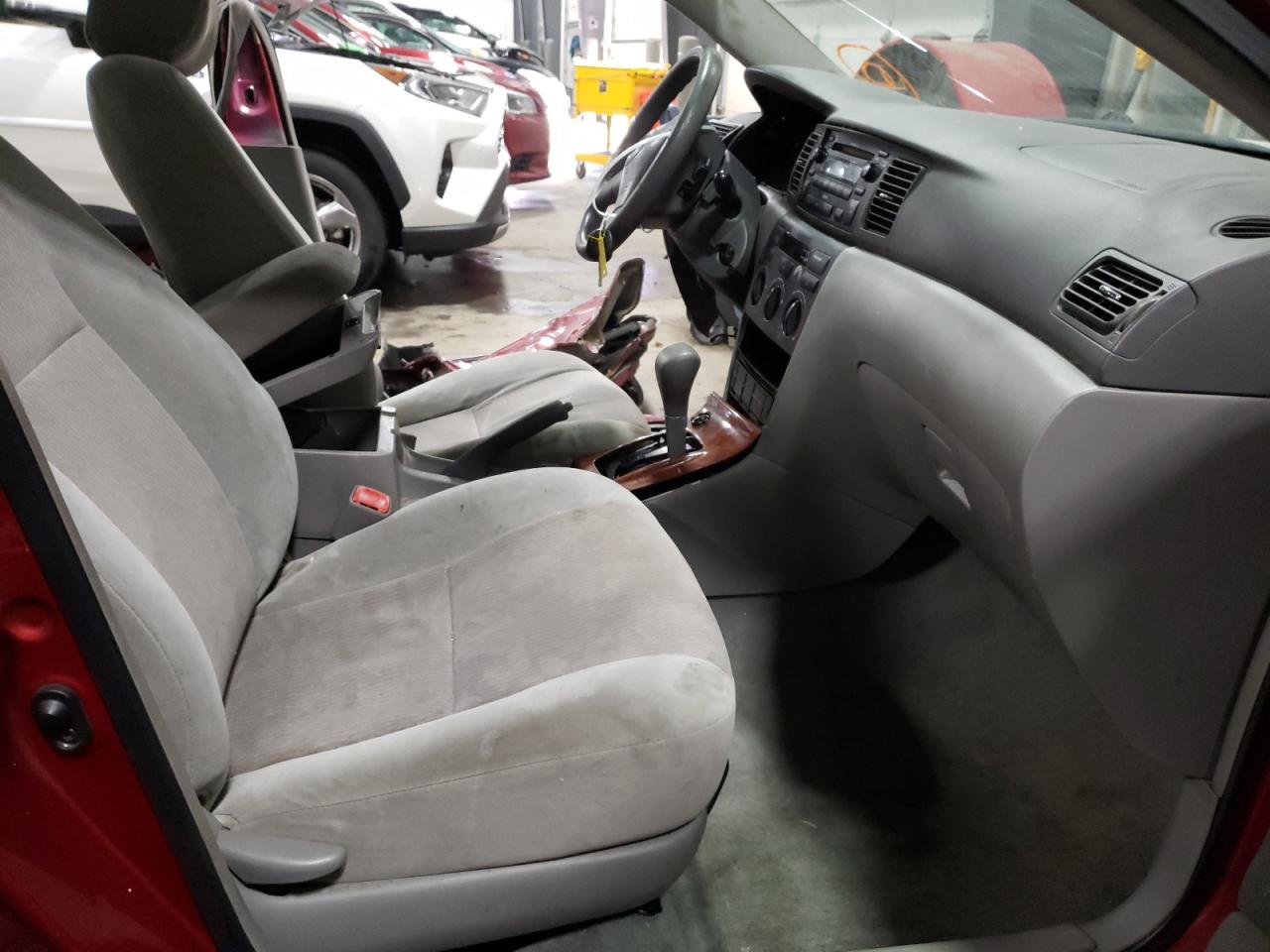 Photo 5 from auction – 2008 TOYOTA COROLLA CE with VIN 2T1BR32E38C908680