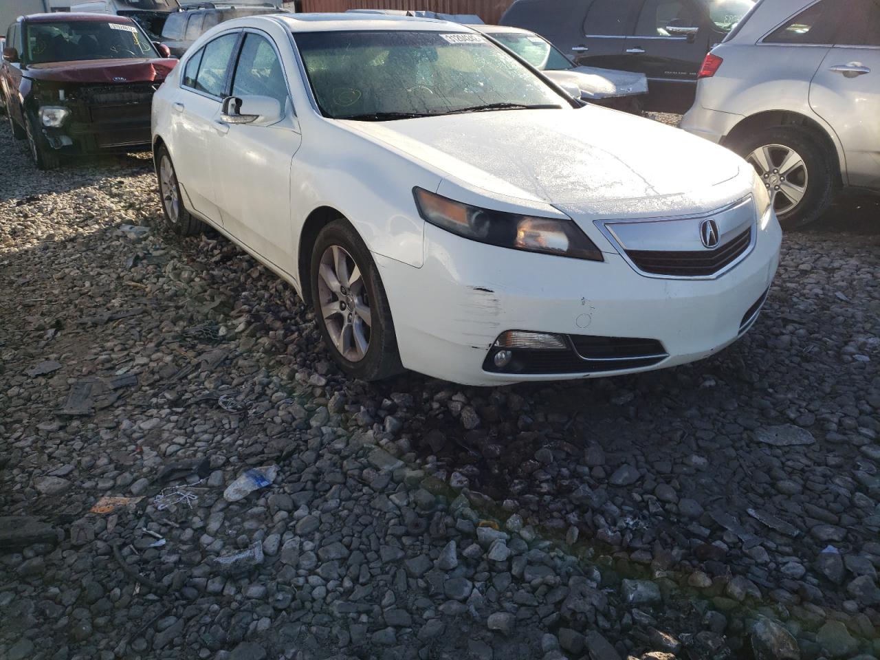 ACURA TL 2012 with VIN 19UUA8F28CA016730 - Photo from auction