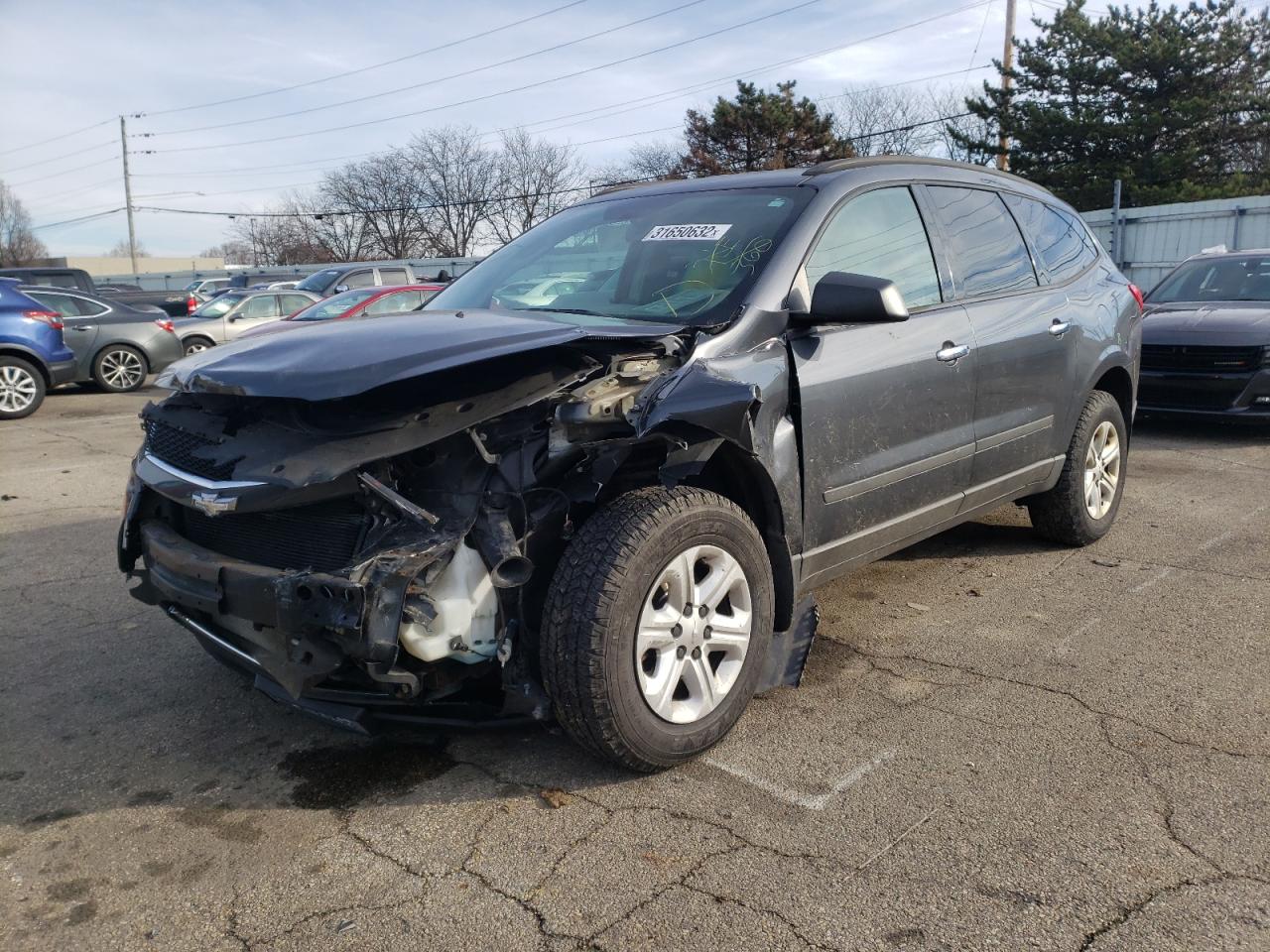 Photo 2 from auction – 2011 CHEVROLET TRAVERSE L with VIN 1GNKREED0BJ384177