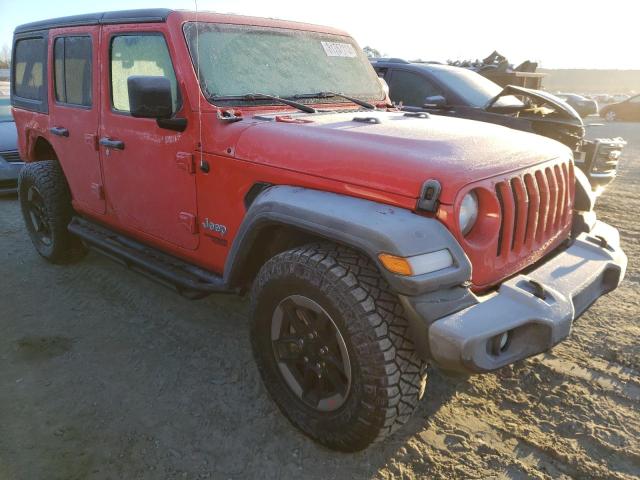 JEEP WRANGLER U 2018 with VIN 1C4HJXDN7JW207630 - Photo from auction