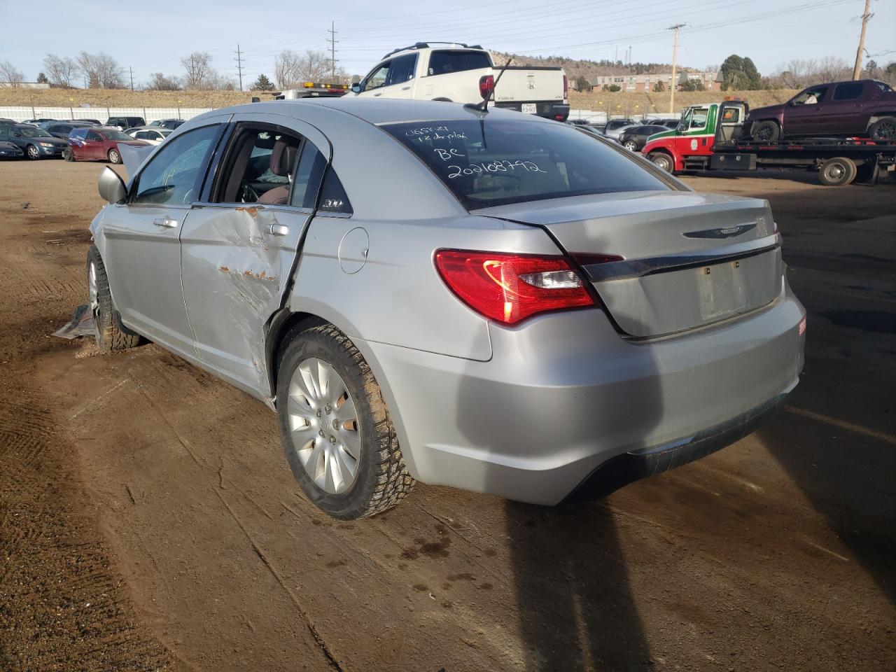 Photo 3 from auction – 2012 CHRYSLER 200 LX with VIN 1C3CCBAB7CN319441