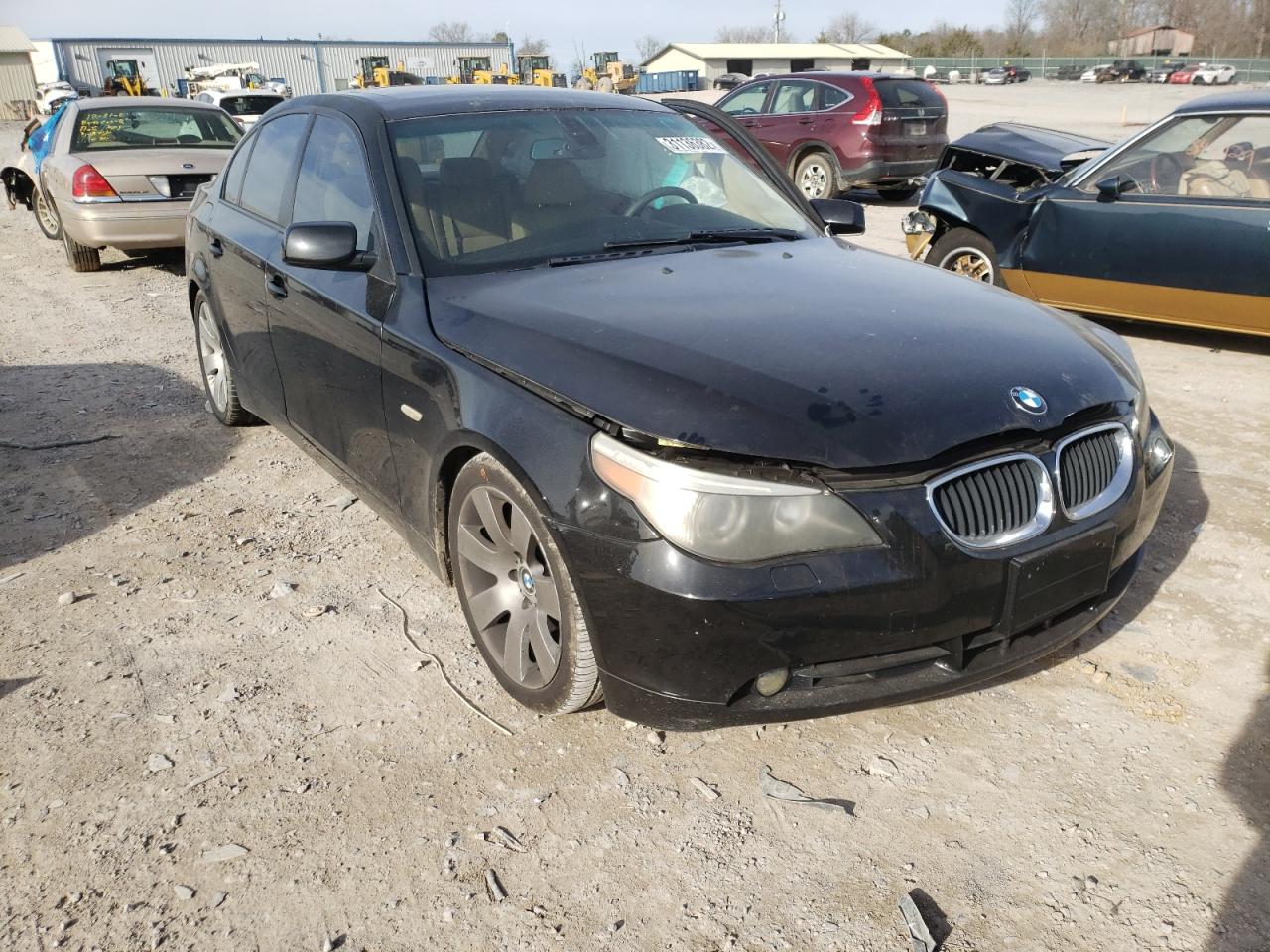 BMW 530 I 2006 with VIN WBANE73596CM31948 - Photo from auction