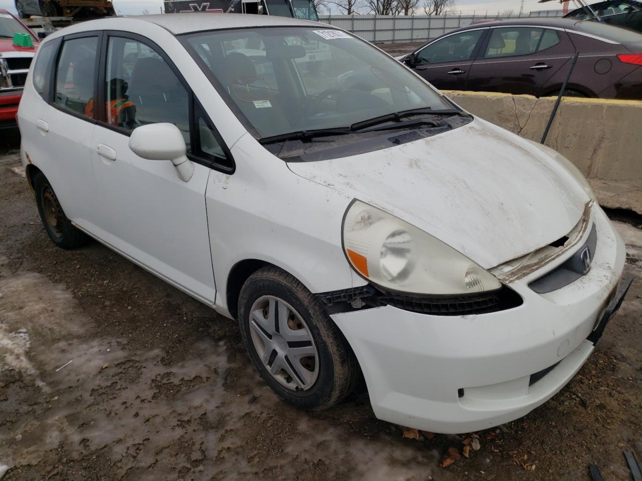 HONDA FIT 2007 with VIN JHMGD38447S030708 - Photo from auction
