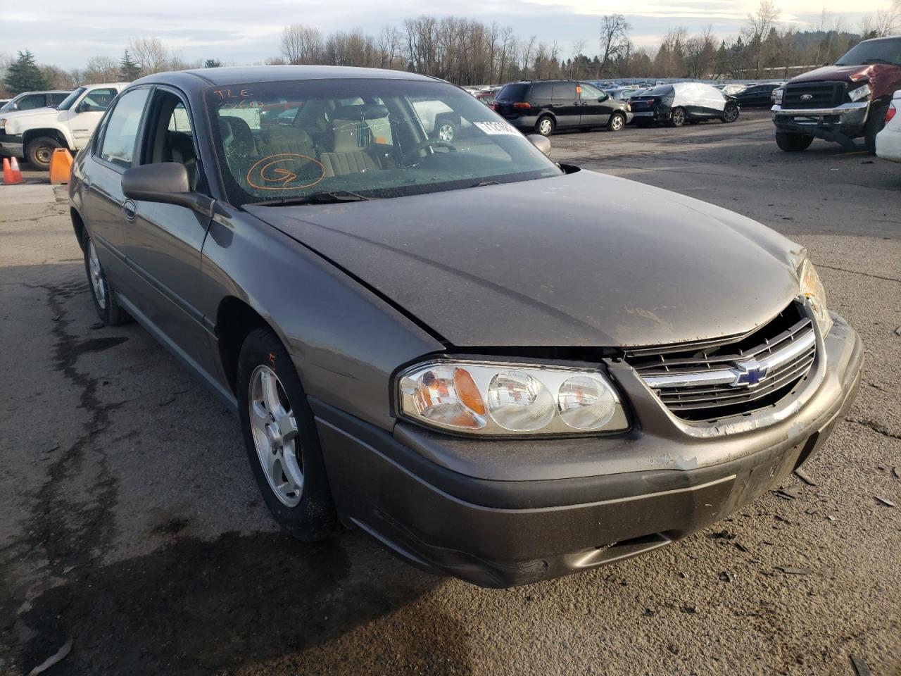 CHEVROLET IMPALA 2003 with VIN 2G1WF52E839426620 - Photo from auction