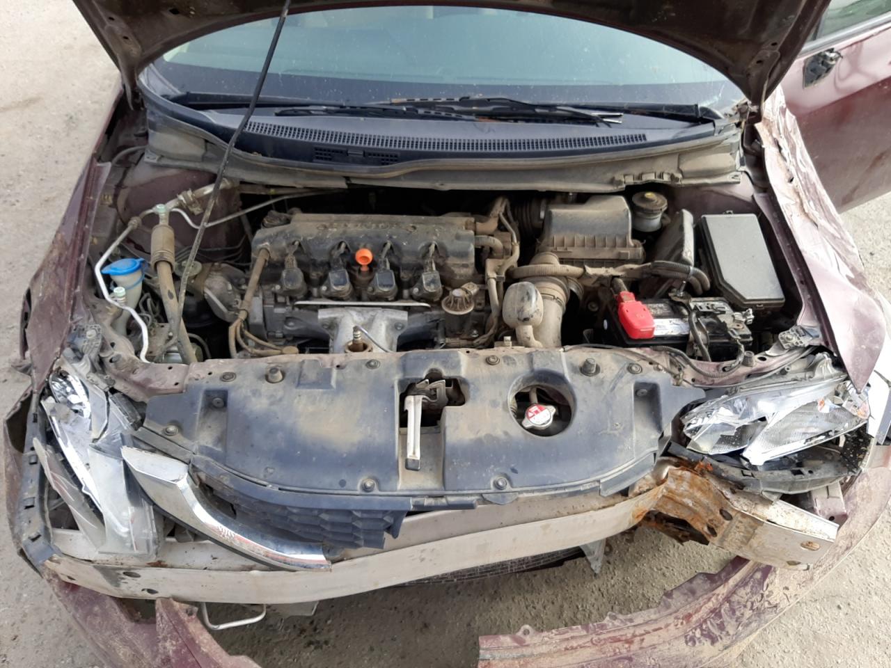 Photo 7 from auction – 2014 HONDA CIVIC LX with VIN 19XFB2F56EE205761