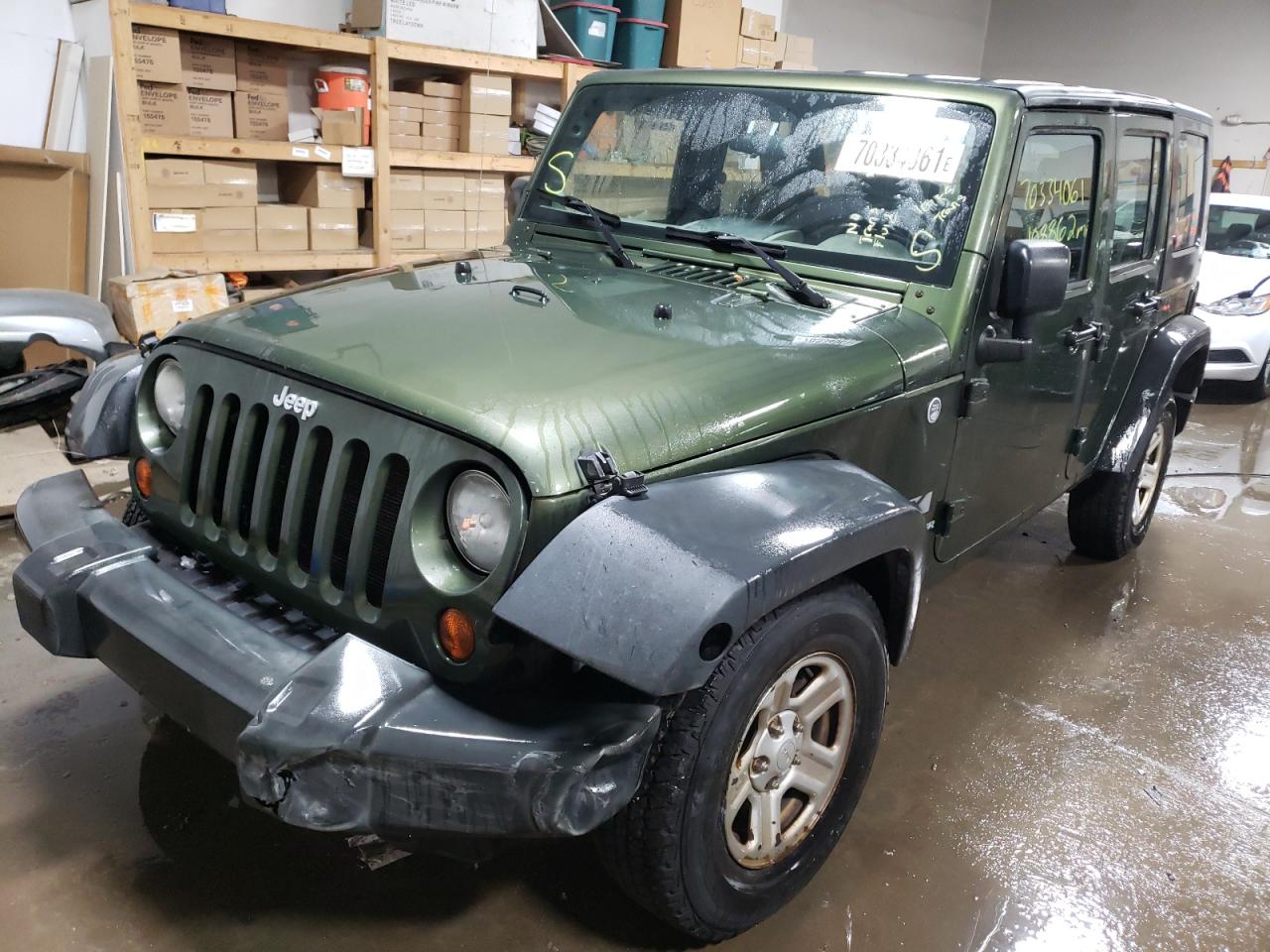 Photo 2 from auction – 2009 JEEP WRANGLER U with VIN 1J4GA39189L735890