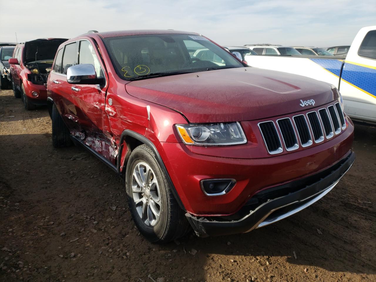 Photo 1 from auction – 2015 JEEP GRAND CHER with VIN 1C4RJFBG7FC663851