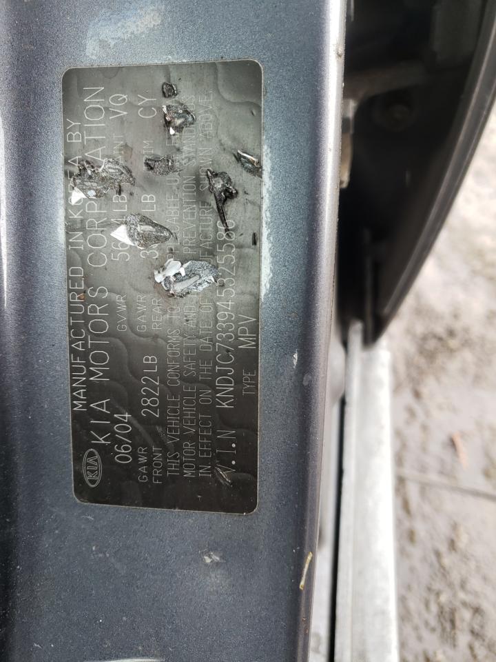 Photo 10 from auction – 2004 KIA SORENTO EX with VIN KNDJC733945325586