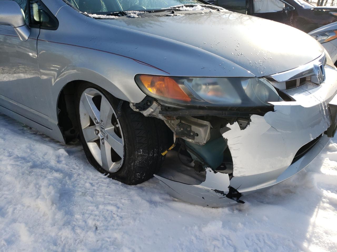 Photo 9 from auction – 2008 HONDA CIVIC EX with VIN 2HGFA16878H309919
