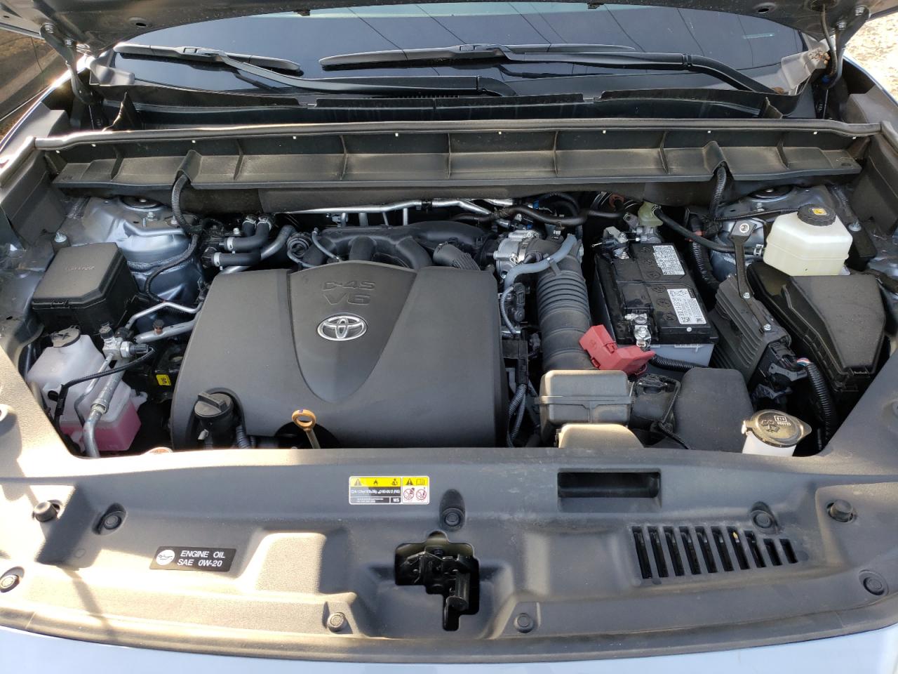 Photo 7 from auction – 2021 TOYOTA HIGHLANDER with VIN 5TDGZRAH6MS039188