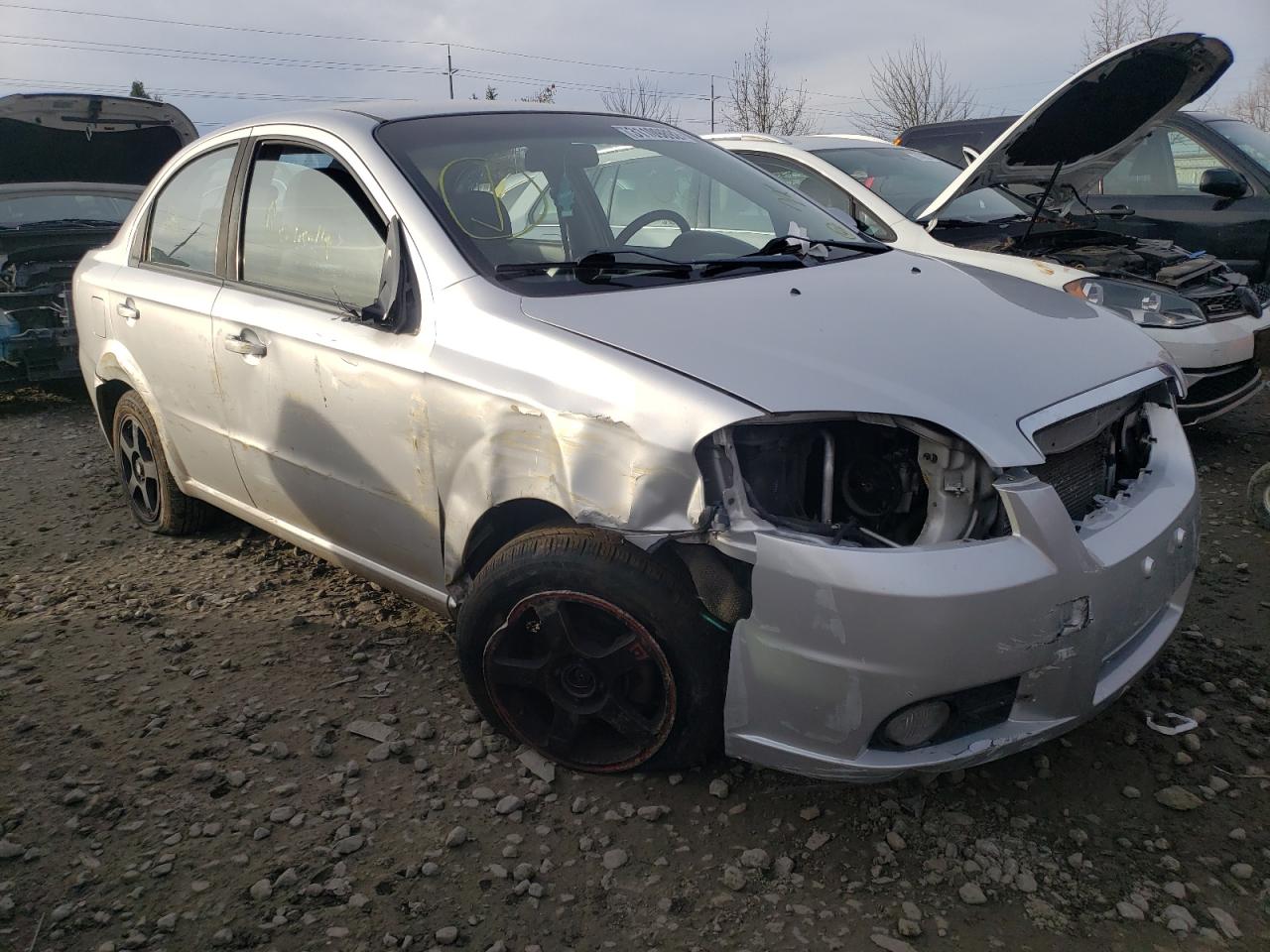 CHEVROLET AVEO LT 2011 with VIN KL1TG5DE9BB245213 - Photo from auction