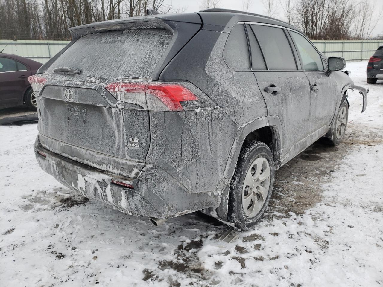 Photo 4 from auction – 2021 TOYOTA RAV4 LE with VIN 2T3F1RFV8MC223517