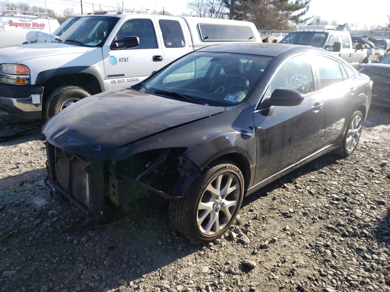 Photo 2 from auction – 2010 MAZDA 6 S with VIN 1YVHZ8CB4A5M14143
