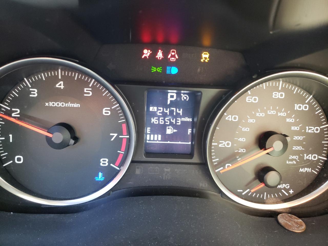 Photo 8 from auction – 2014 SUBARU XV CROSSTR with VIN JF2GPAKC4E8259737