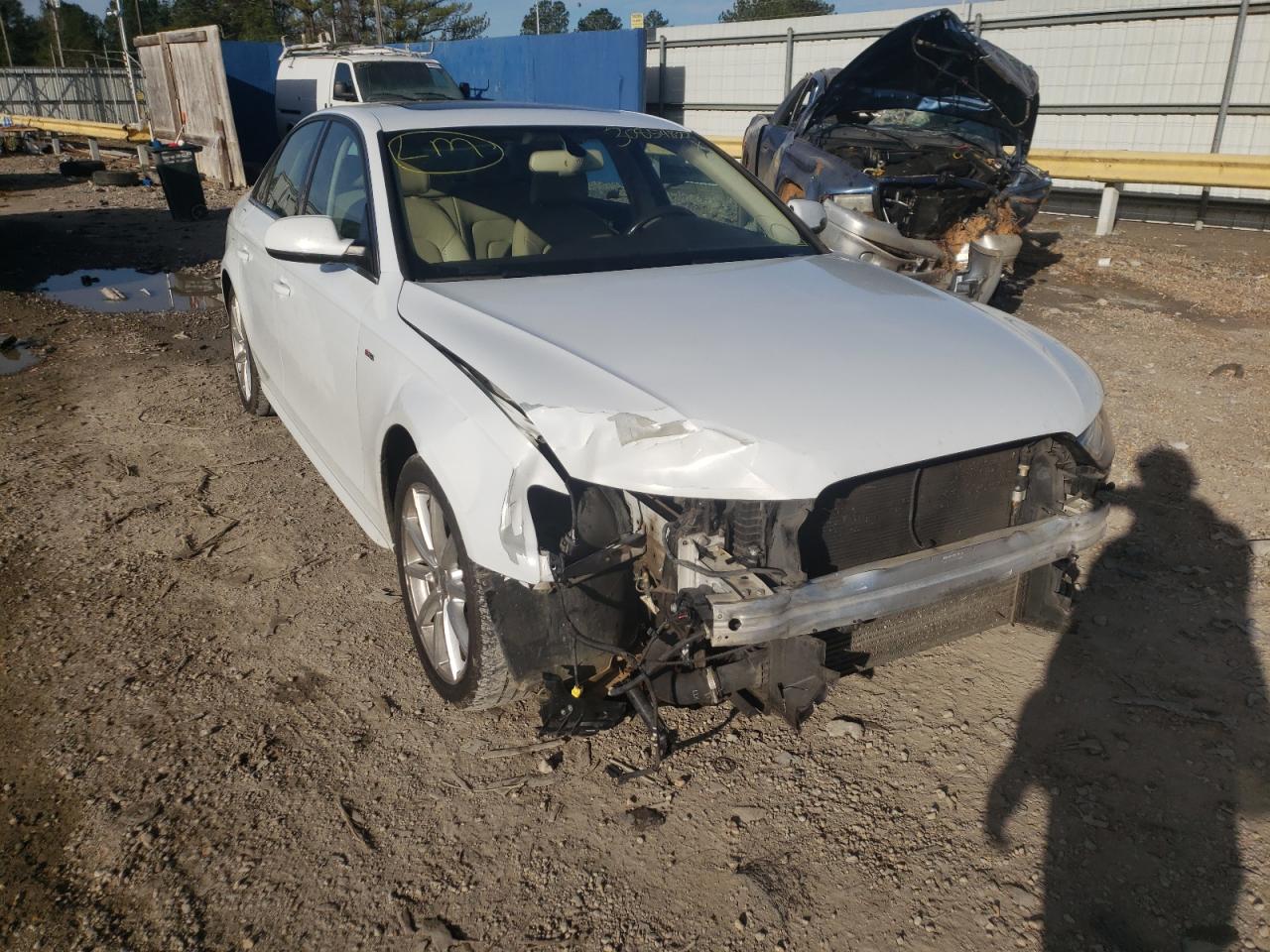 AUDI A4 PREMIUM 2014 with VIN WAUFFAFL2EA088936 - Photo from auction