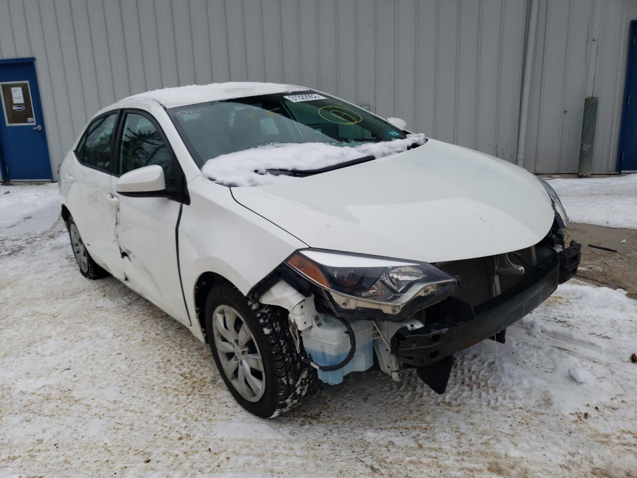 TOYOTA COROLLA L 2016 with VIN 2T1BURHE1GC652014 - Photo from auction