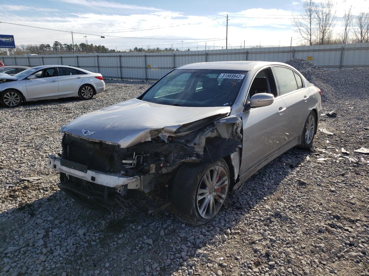 Photo 2 from auction – 2012 HYUNDAI GENESIS 3. with VIN KMHGC4DD5CU195001