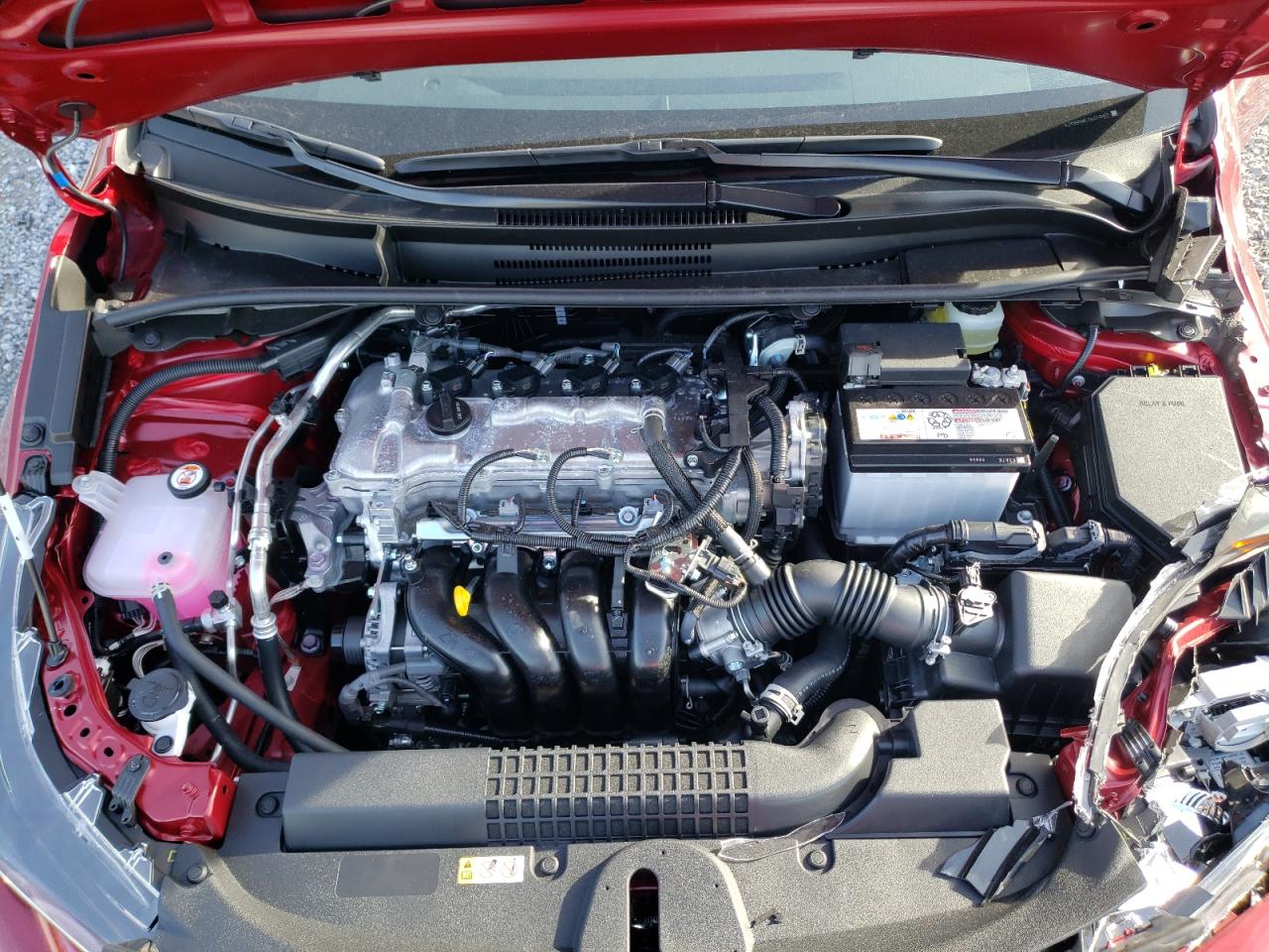 Photo 7 from auction – 2022 TOYOTA COROLLA LE with VIN JTDEPMAE1NJ210451