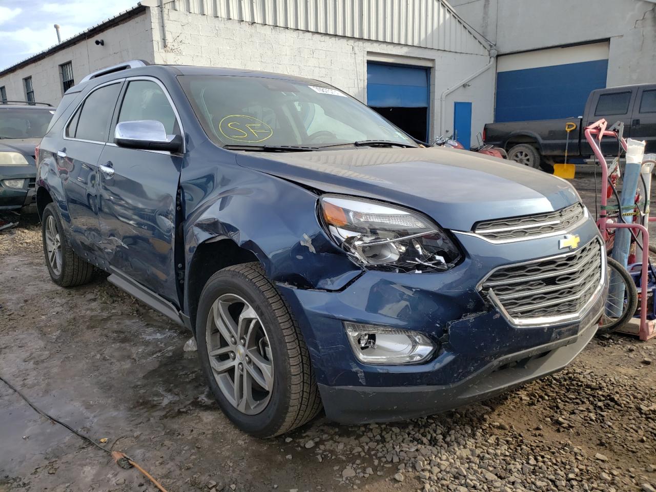 CHEVROLET EQUINOX PR 2017 with VIN 2GNFLGE35H6234836 - Photo from auction