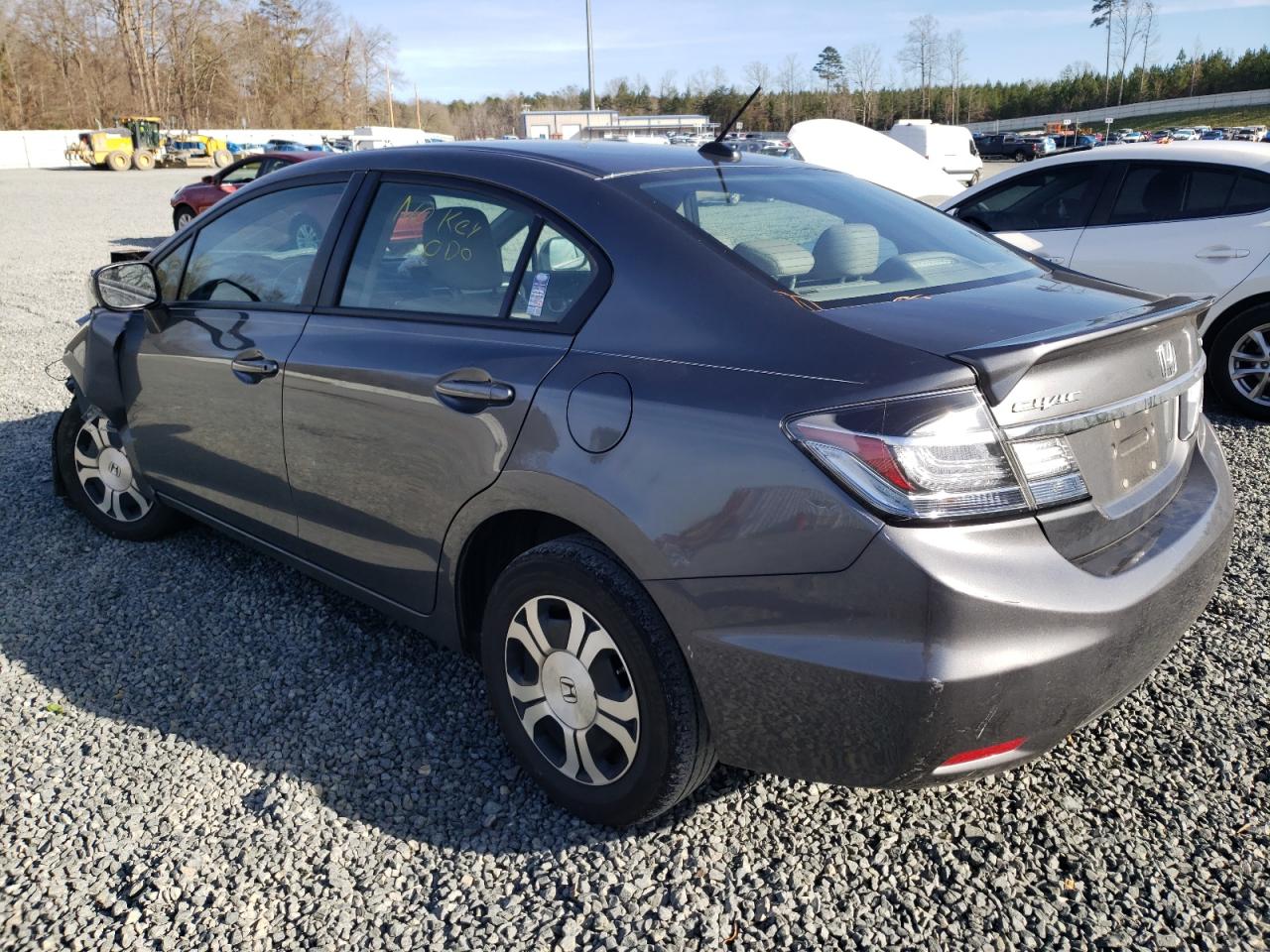 Photo 3 from auction – 2013 HONDA CIVIC HYBR with VIN 19XFB4F38DE001133