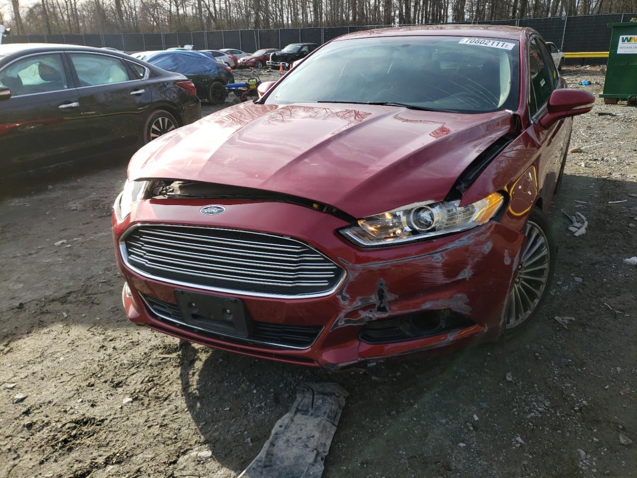 Photo 9 from auction – 2016 FORD FUSION TIT with VIN 3FA6P0K91GR272025