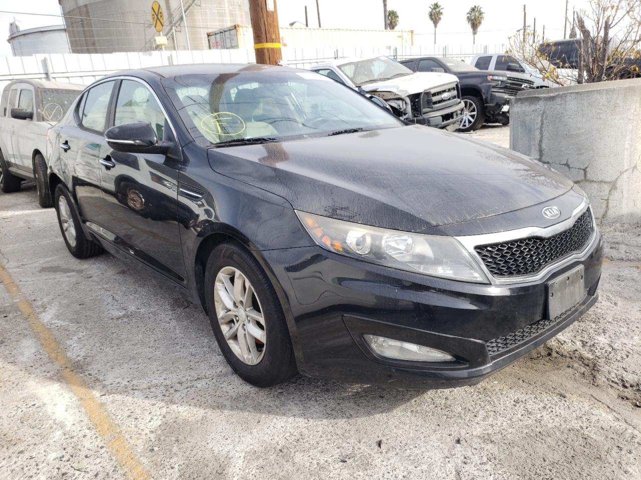 KIA OPTIMA LX 2012 with VIN 5XXGM4A77CG053951 - Photo from auction