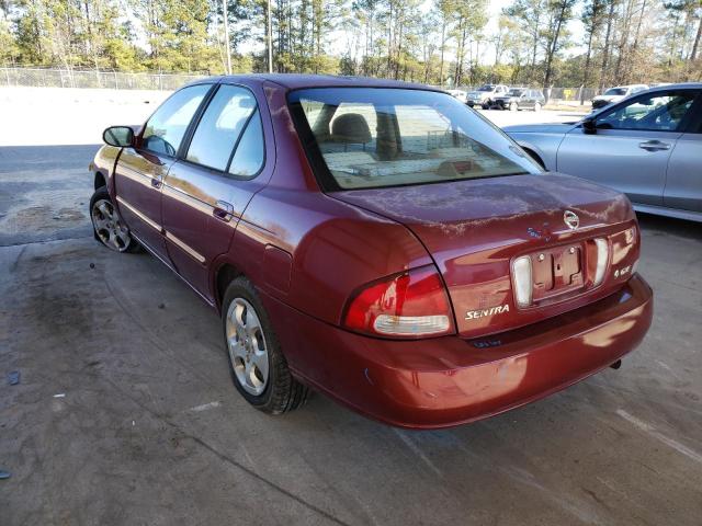 Photo 3 from auction – 2003 NISSAN SENTRA XE with VIN 3N1CB51D83L815773