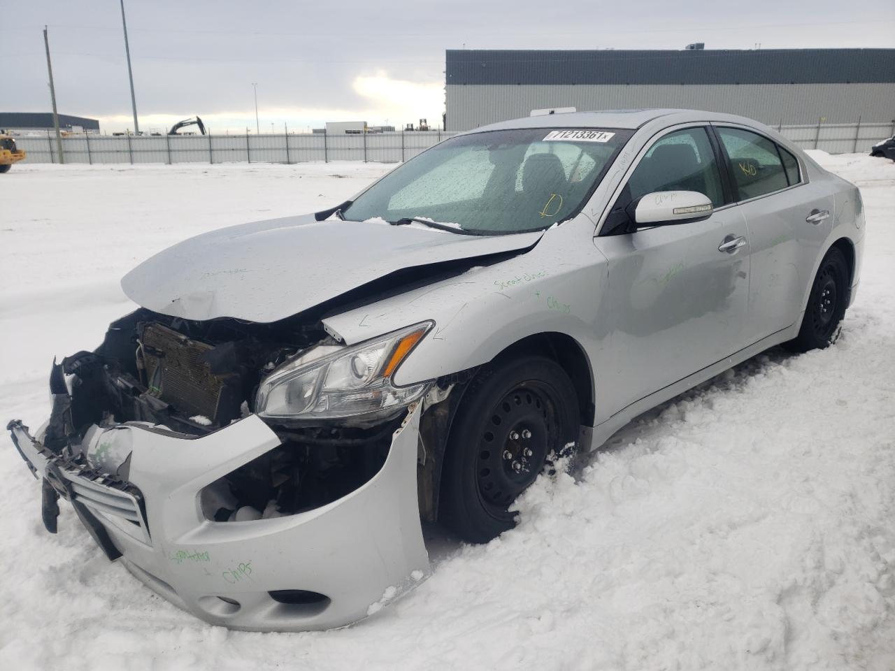 Photo 2 from auction – 2012 NISSAN MAXIMA S with VIN 1N4AA5AP5CC838365