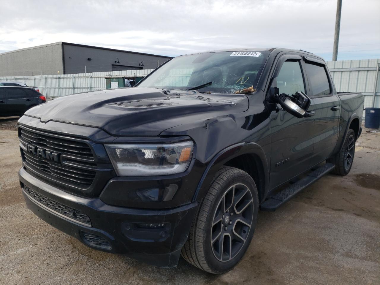 Photo 2 from auction – 2019 RAM 1500 LARAM with VIN 1C6SRFJT9KN671884