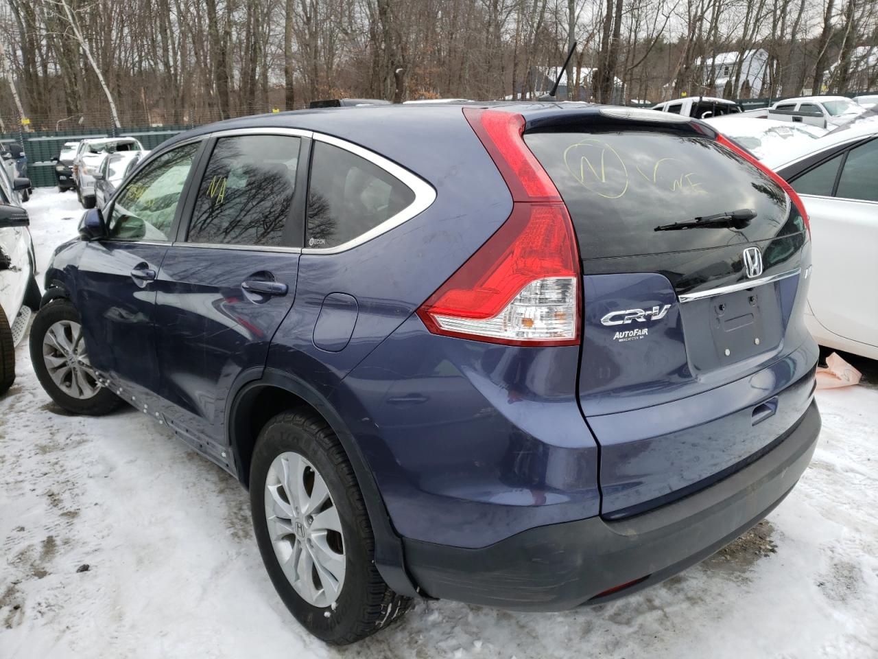 Photo 3 from auction – 2012 HONDA CR-V EX with VIN JHLRM4H55CC021662