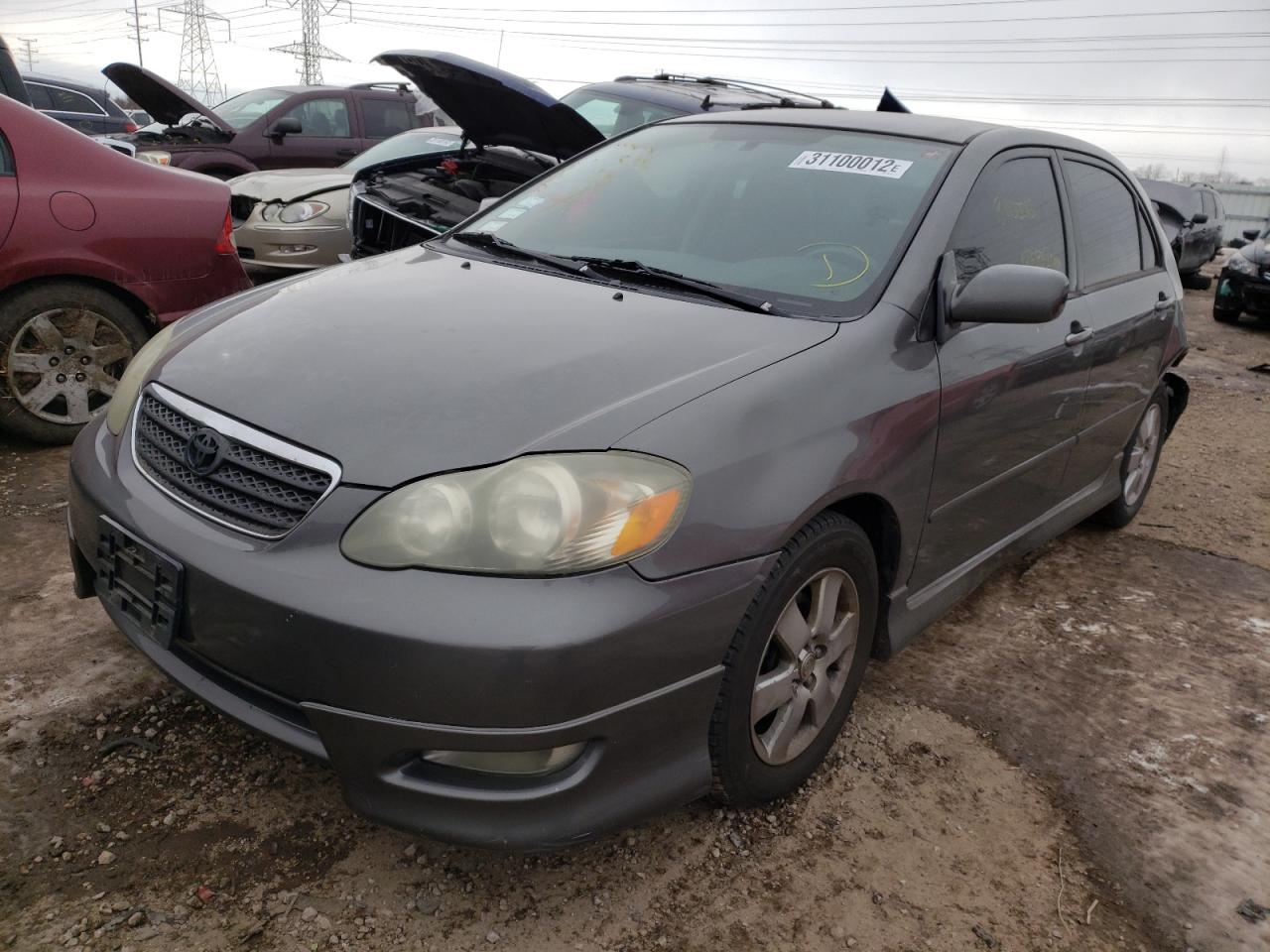 Photo 2 from auction – 2007 TOYOTA COROLLA CE with VIN 2T1BR32E67C760748