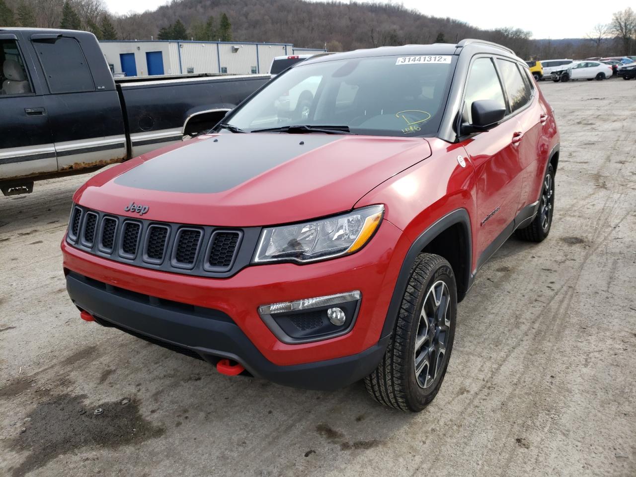 Photo 2 from auction – 2020 JEEP COMPASS TR with VIN 3C4NJDDB0LT118983