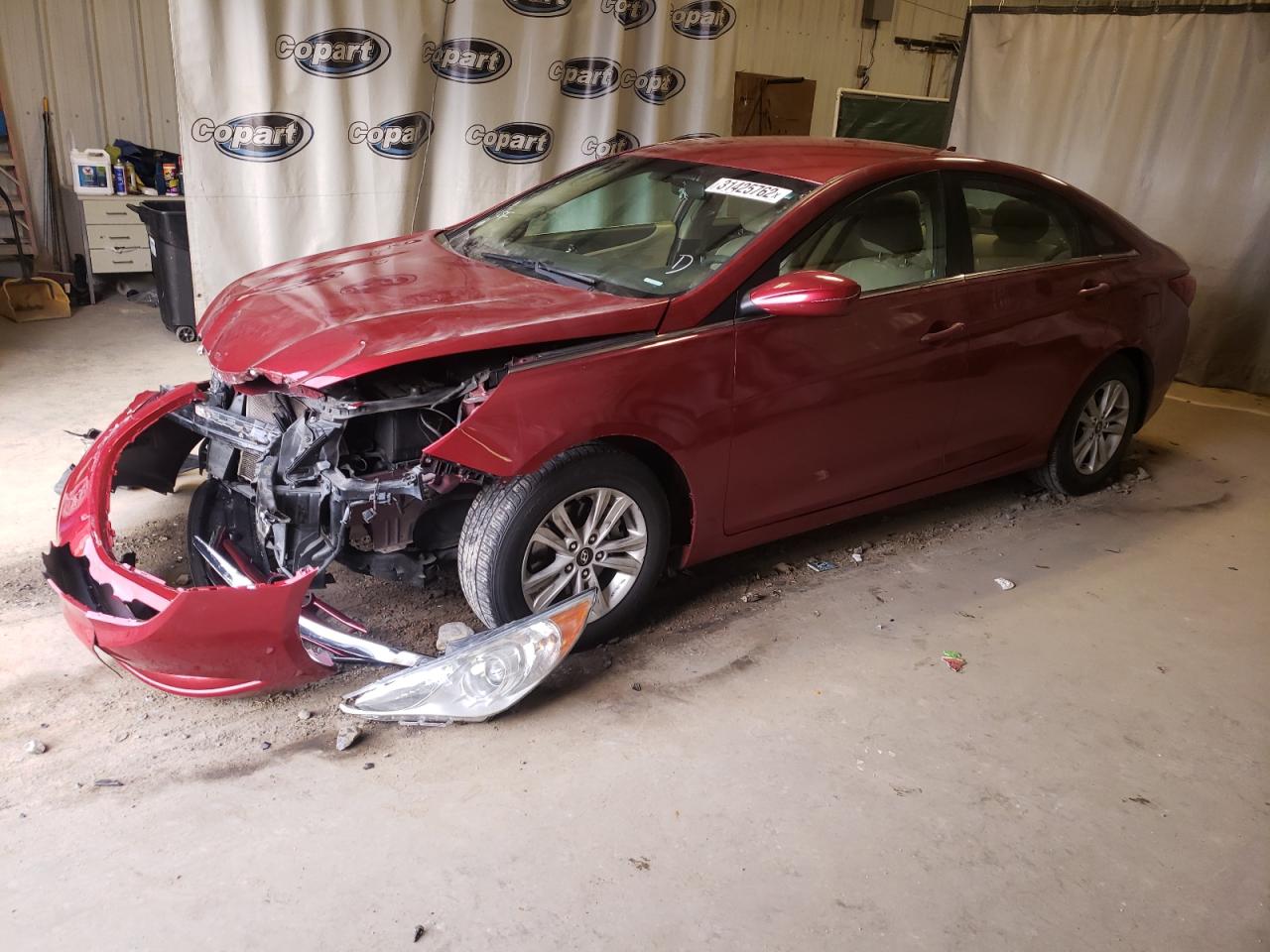 Photo 2 from auction – 2011 HYUNDAI SONATA GLS with VIN 5NPEB4AC0BH128292