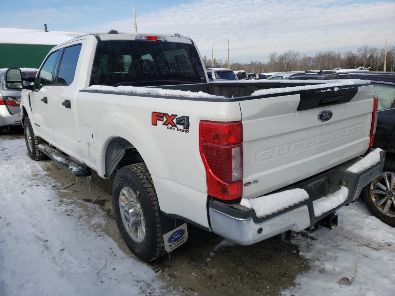 Photo 3 from auction – 2021 FORD F350 SUPER with VIN 1FT8W3BTXMEC01665
