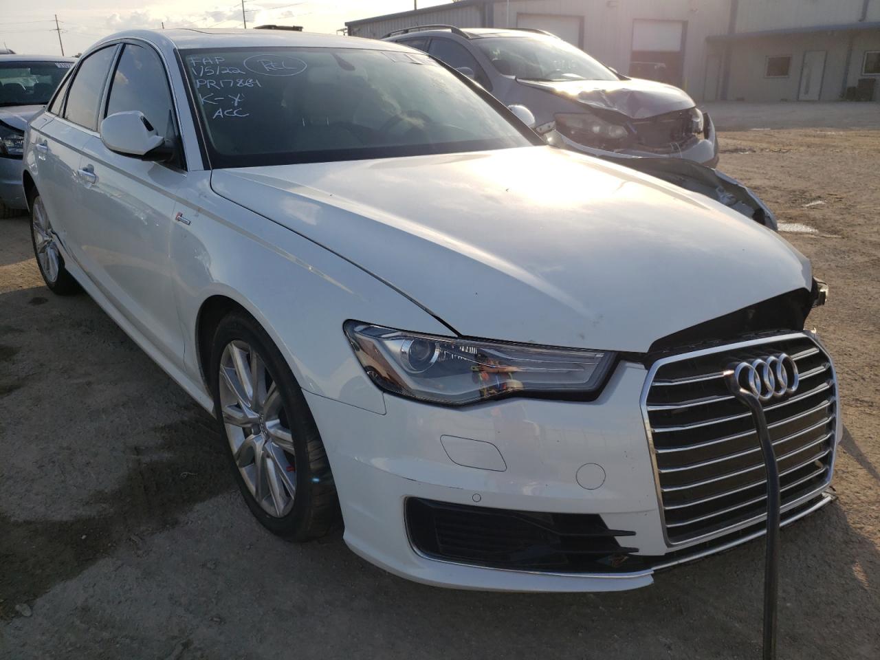 AUDI A6 PREMIUM 2016 with VIN WAUFGAFC7GN006613 - Photo from auction