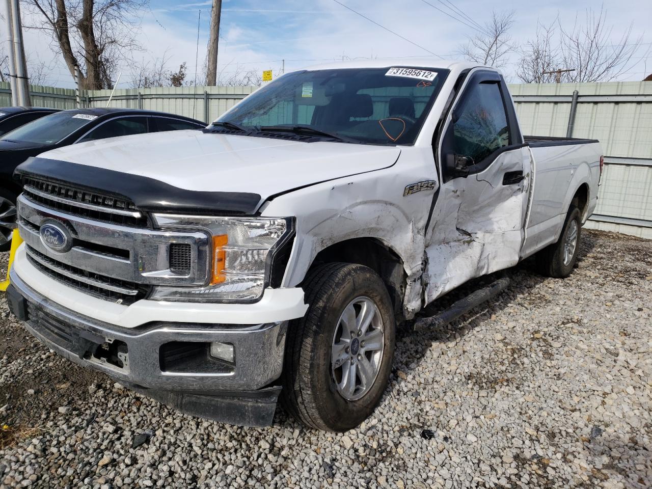 Photo 2 from auction – 2019 FORD F150 with VIN 1FTMF1C54KKD59954